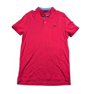 Le TIGRE Polo Shirt Mens Large red Polo short sleeve Pre-owned golf